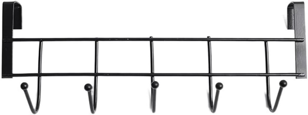 black METAL 5 HOOKS CABINET HANGER (random color)