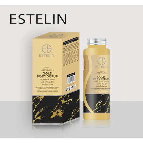 Estelin Gold Body Scrub, 200g