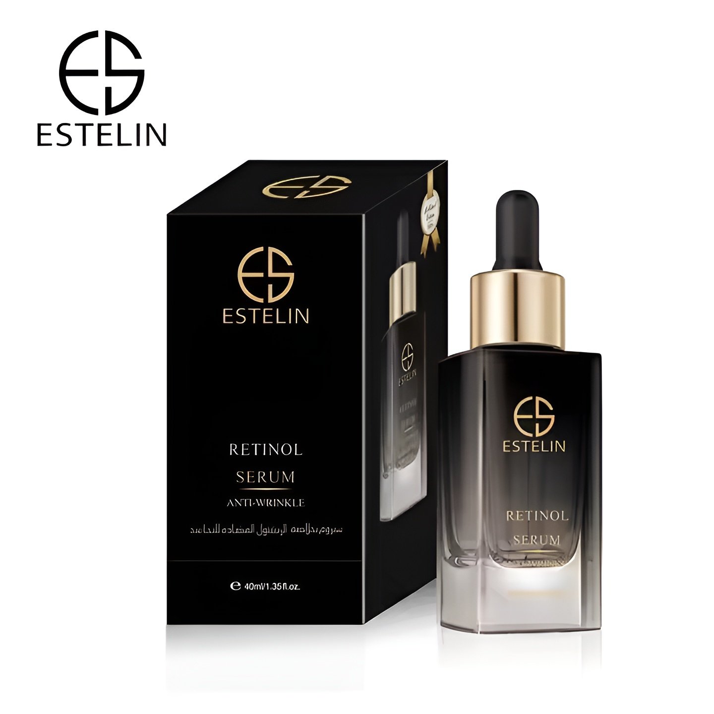 Estelin Retinol anti-wrinkle serum rejuvenation and hydrated skin - 40ml