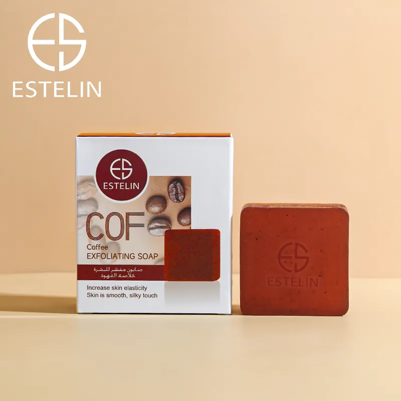 ESTELIN Coffee Exfoliating Soap 100g face soap
