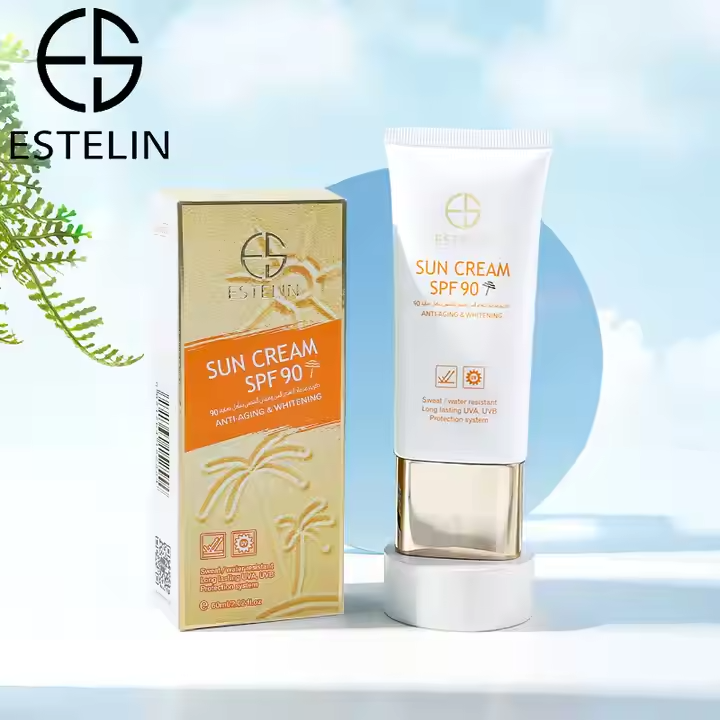 ESTELIN Anti-Age & whitening sun cream SPF 90 Sunscreen - 60g