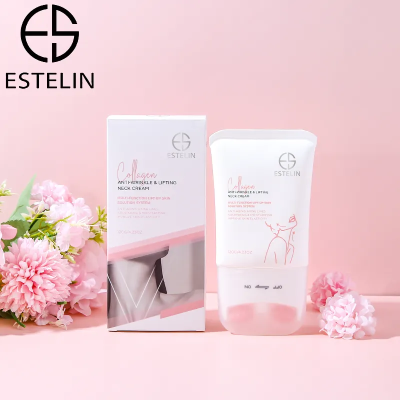ESTELIN Skin Care Smoothing Repairing Collagen Anti-Wrinkle & Lifting Neck Cream - 120g