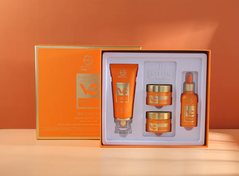ESTELIN Vitamin C Plus brighteing & anti-aging skin care - 4pcs set