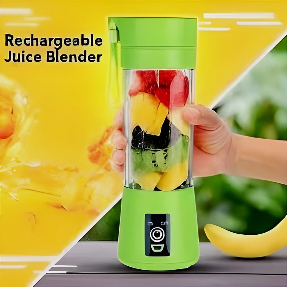 Portable Mini Juicer Blender | Outdoor Juicing Cup (380ml) - Rechargeable (random Color)