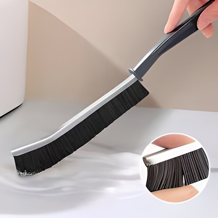 Pack of 2 - Multi Function Gap Cleaning Brush / Cleaning Brush Hard Bristle Crevice Cleaning Brush Multifunctional Gap Cleaning Brush for Bathroom, Faucets, Kitchen Sink, Tiles, Window Groove (Random color)