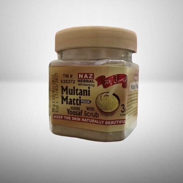 Naz Multani Mitti Mask: 3-in-1 Scrub & Cleanser