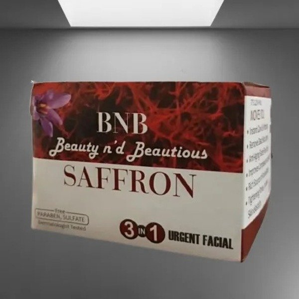 B and B Saffron Whitening Facial Kit 3 in 1