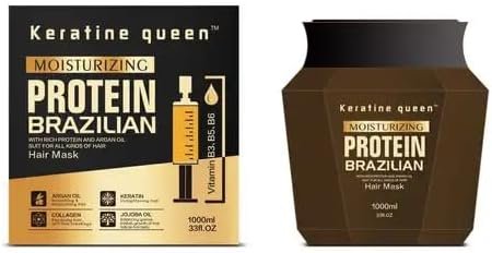 KERATINE QUEEN MOISTURIZING PROTEIN BRAZILIAN - Hair Mask 1000 ML
