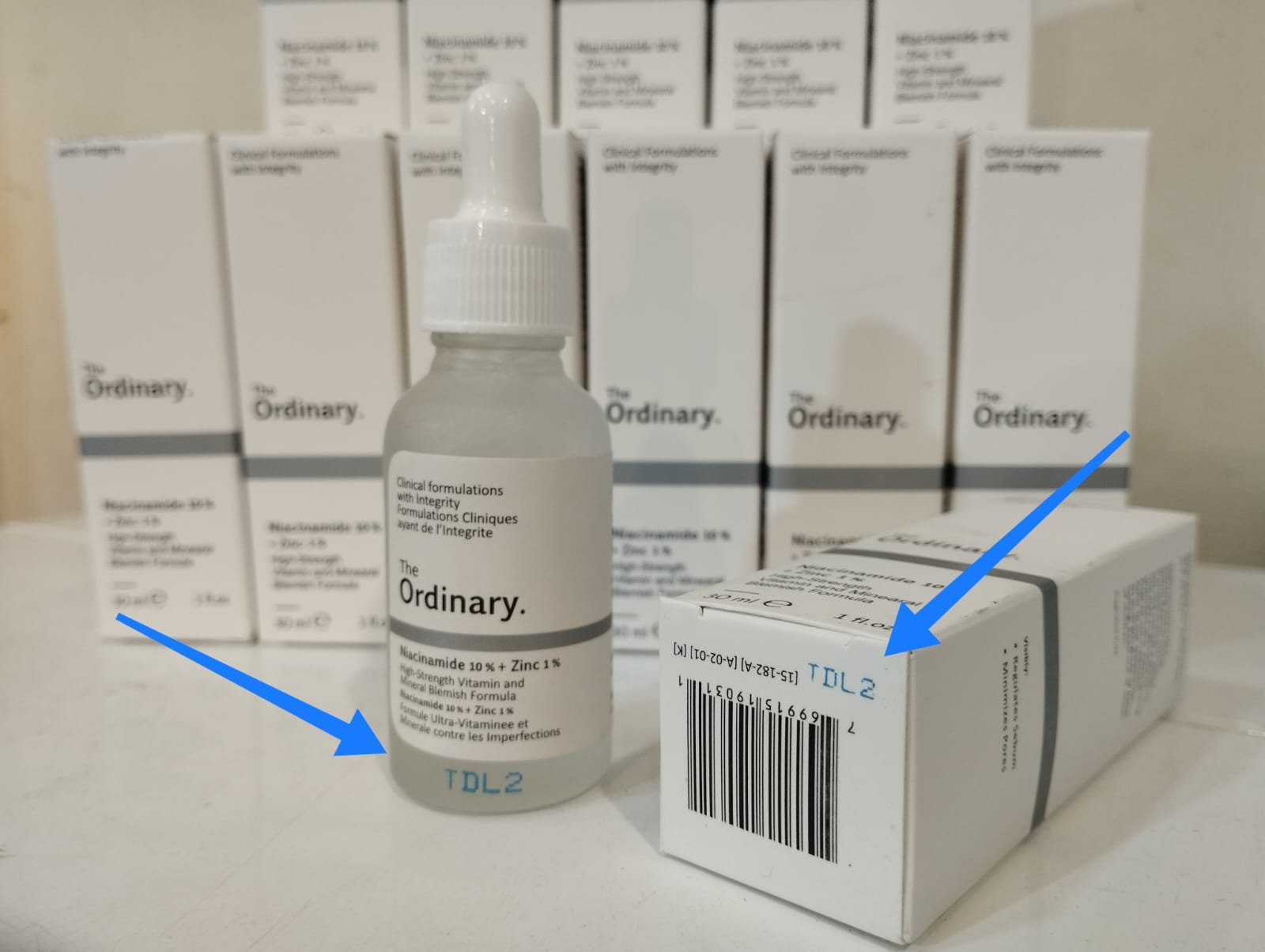 Niacinamide 10% + Zinc 1% With batch code The Ordinary Serum