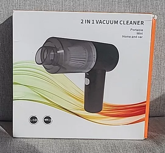 2 in 1 Wireless Portable Vacuum Car Cleaner, Car Vacuum Cleaner