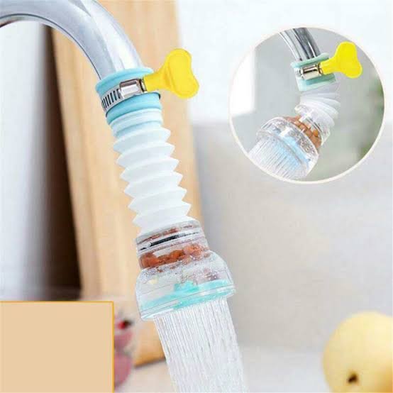New Fan Faucet With Clip 360 Adjustable Flexible Kitchen Faucet Tap Water Filter