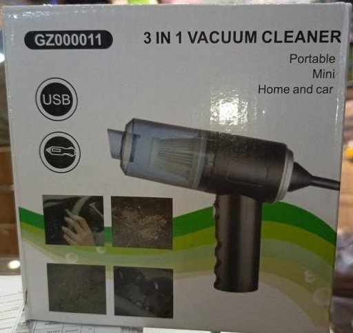 3 In 1 Vacuum Cleaner mini portable For Home And Car (GZ000011) / Wireless Mini Handheld Vacuum Cleaner
