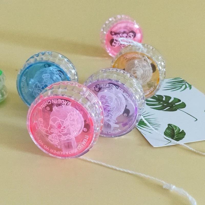 Pack of 12 Led Toys Yo yo Sport Toys Yo Yo Flashing Plastic for Kids