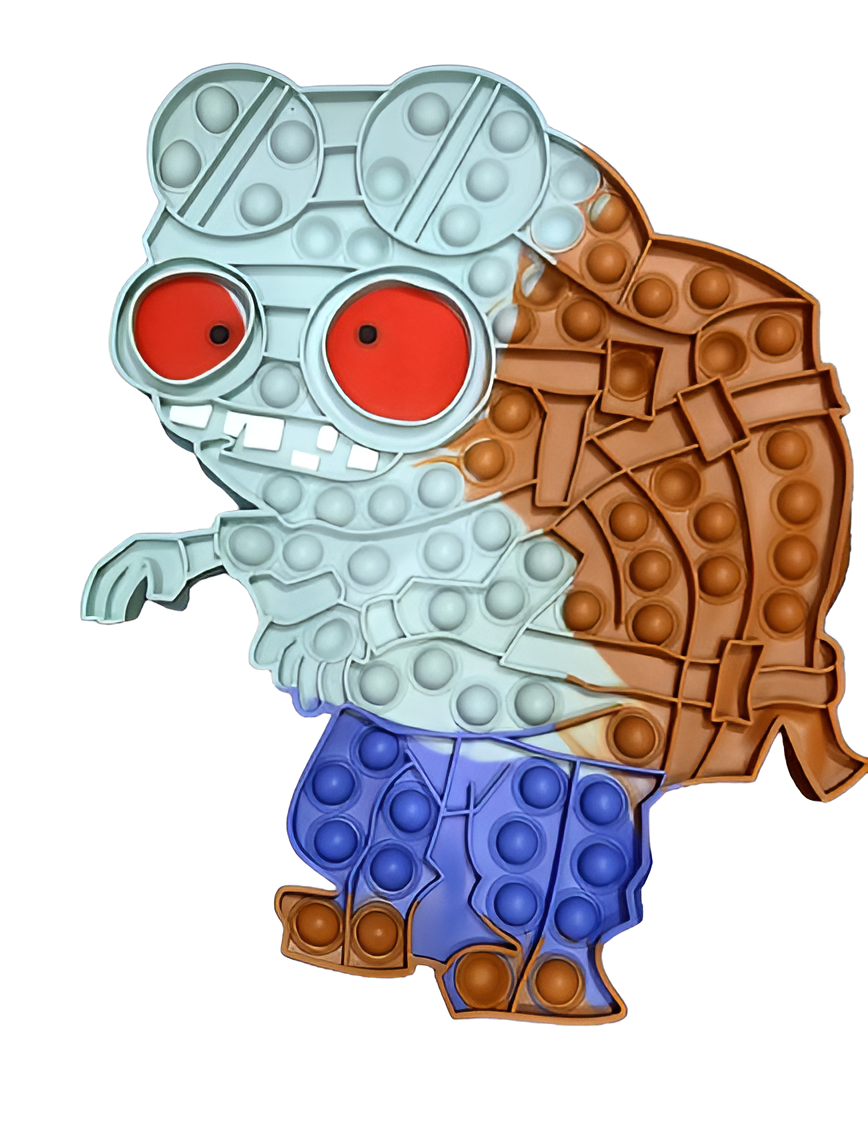 Plant vs Zombie – Zombie Simple Dimple Fidget Toy Pop It | Stress Relief Squeeze Toys For Kid