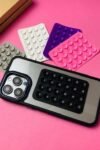 mobile-bubble-grip-silicone-suction-cup-phone-strong-grip-holder-hands-free-use-mobile-phone-holder-random-color – 1