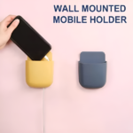 1-pcs-u-shape-wall-mounted-mobile-and-remote-holder-wall-mounted-storage-case-for-remote-toothbrush-mobile-phone-plug-holder-multifunctional-storage-holder-random-color – 1